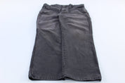 Dickie's Logo Patch Black Carpenter Pants - ThriftedThreads.com