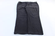 Dickie's Logo Patch Black Carpenter Pants - ThriftedThreads.com