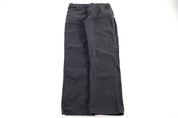 Dickies Logo Patch Black Carpenter Pants - Pants - Thrifted Threads