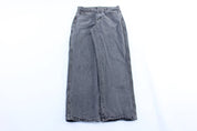 Dickie's Logo Patch Black Denim Jeans - ThriftedThreads.com