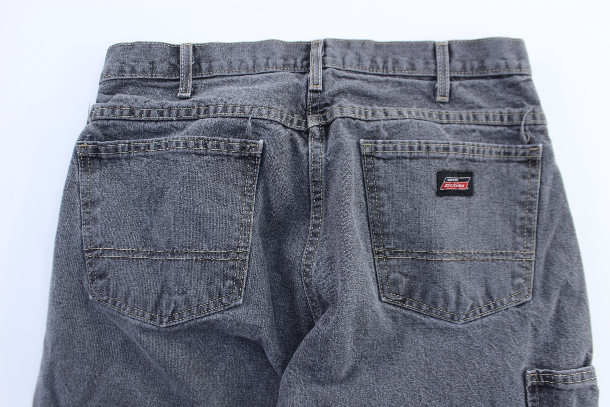 Dickie's Logo Patch Black Denim Jeans - Pants/Shorts - Thrifted Threads