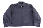 Dickie's Logo Patch Black Full Zip Jacket - Jacket - Thrifted Threads