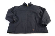 Dickies Logo Patch Black Full Zip Jacket - Jacket - Thrifted Threads