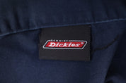 Dickies Logo Patch Blue Full Zip Jacket - Jacket - Thrifted Threads