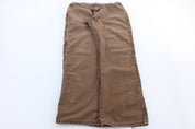 Dickies Logo Patch Brown Carpenter Pants - ThriftedThreads.com
