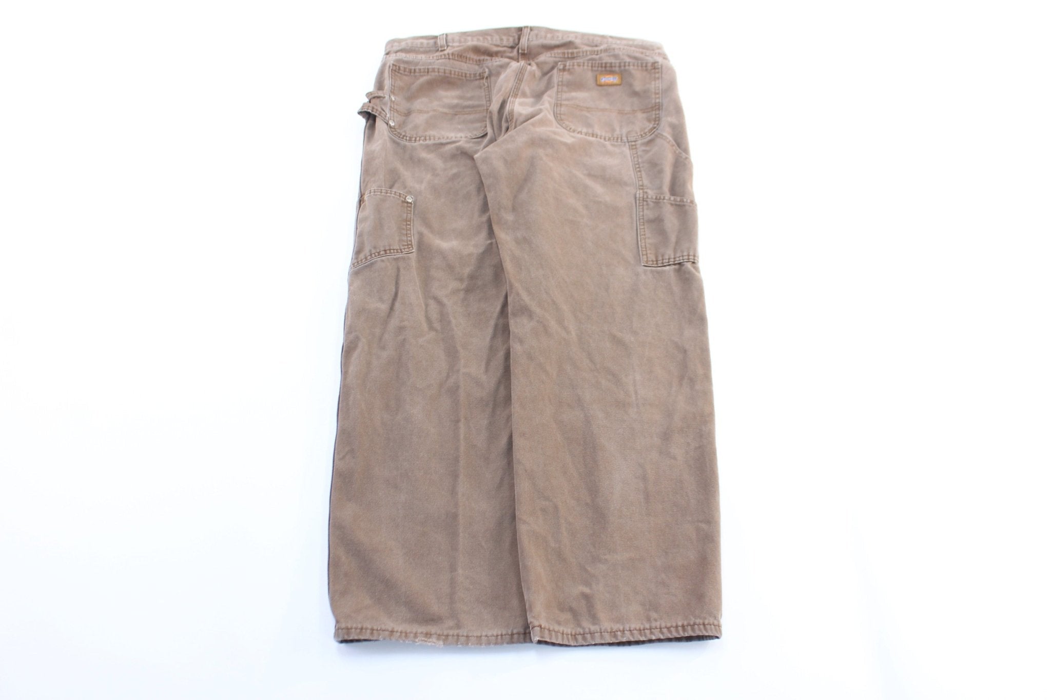 Dickie's Logo Patch Brown Carpenter Pants - Pants/Shorts - Thrifted Threads