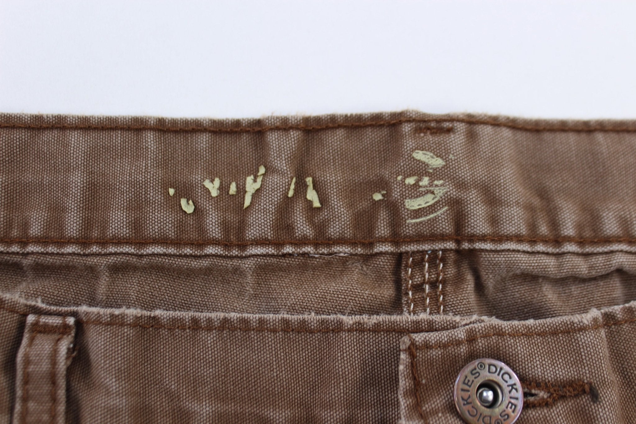 Dickies Logo Patch Brown Carpenter Pants - Pants/Shorts - Thrifted Threads