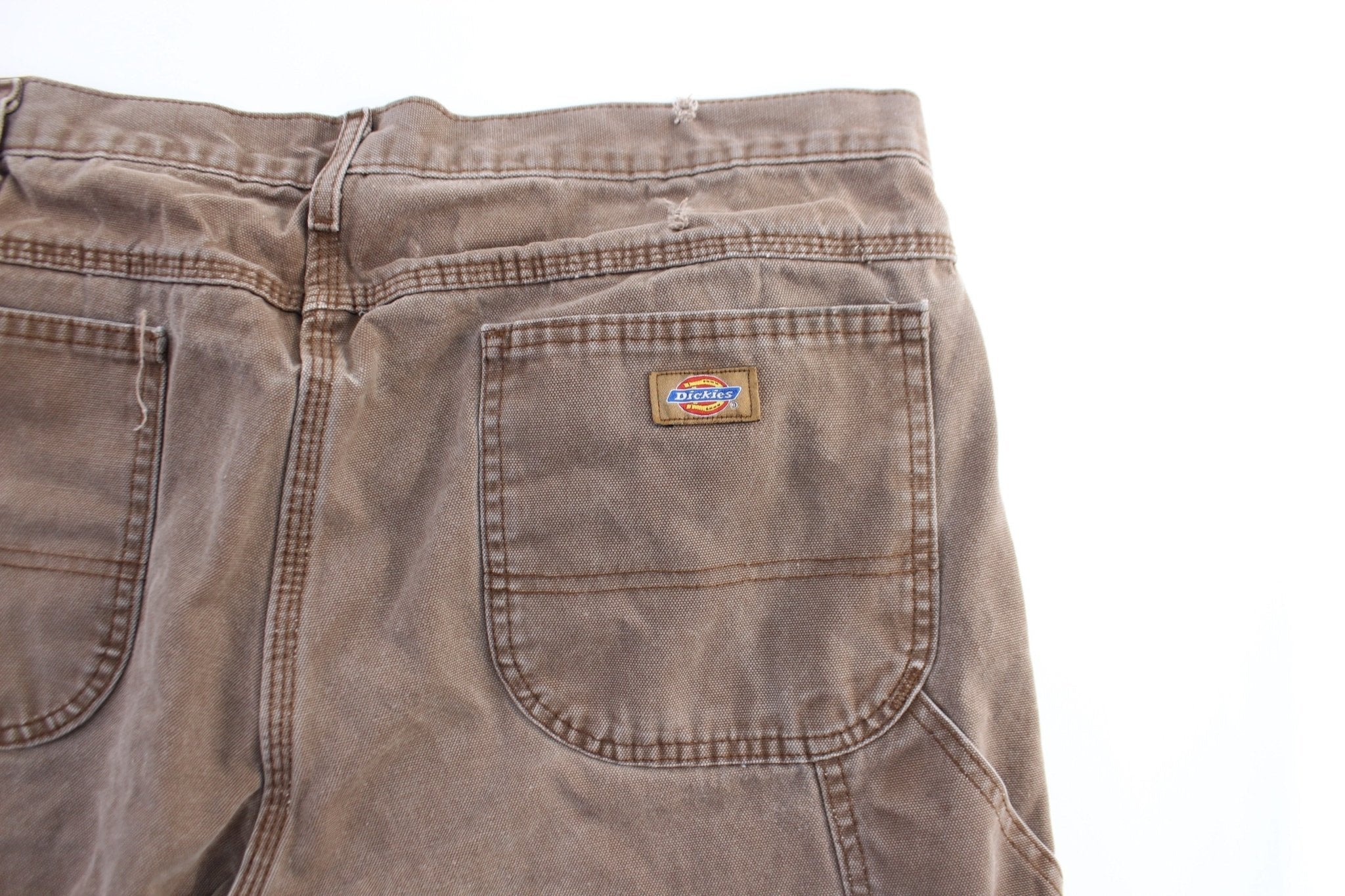 Dickie's Logo Patch Brown Carpenter Pants - Pants/Shorts - Thrifted Threads