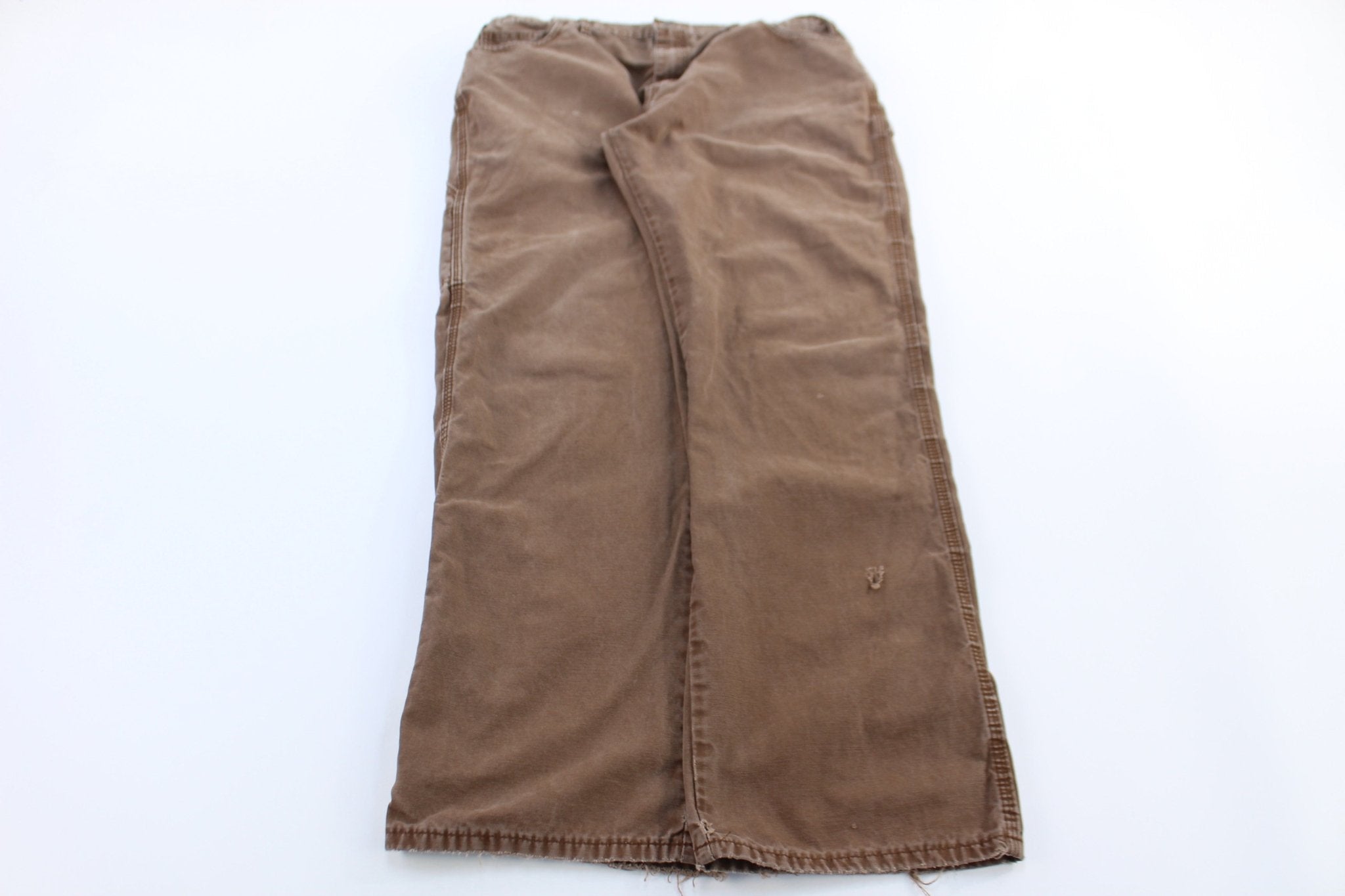 Dickies Logo Patch Brown Carpenter Pants - Pants/Shorts - Thrifted Threads