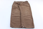Dickie's Logo Patch Brown Pants - ThriftedThreads.com