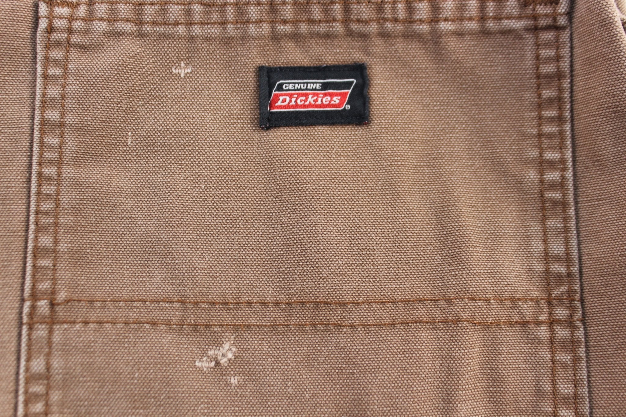 Dickie's Logo Patch Brown Pants - ThriftedThreads.com