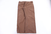 Dickies Logo Patch Brown Pants - Pants/Shorts - Thrifted Threads