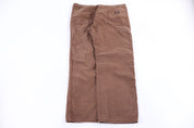 Dickies Logo Patch Brown Pants - Pants/Shorts - Thrifted Threads