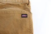 Dickie's Logo Patch Dark Khaki Carpenter Pants - Pants/Shorts - Thrifted Threads