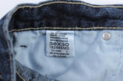 Dickie's Logo Patch Dark Wash Denim Jeans - ThriftedThreads.com