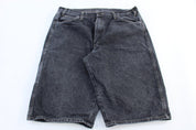 Dickie's Logo Patch Dark Wash Shorts - Pants/Shorts - Thrifted Threads