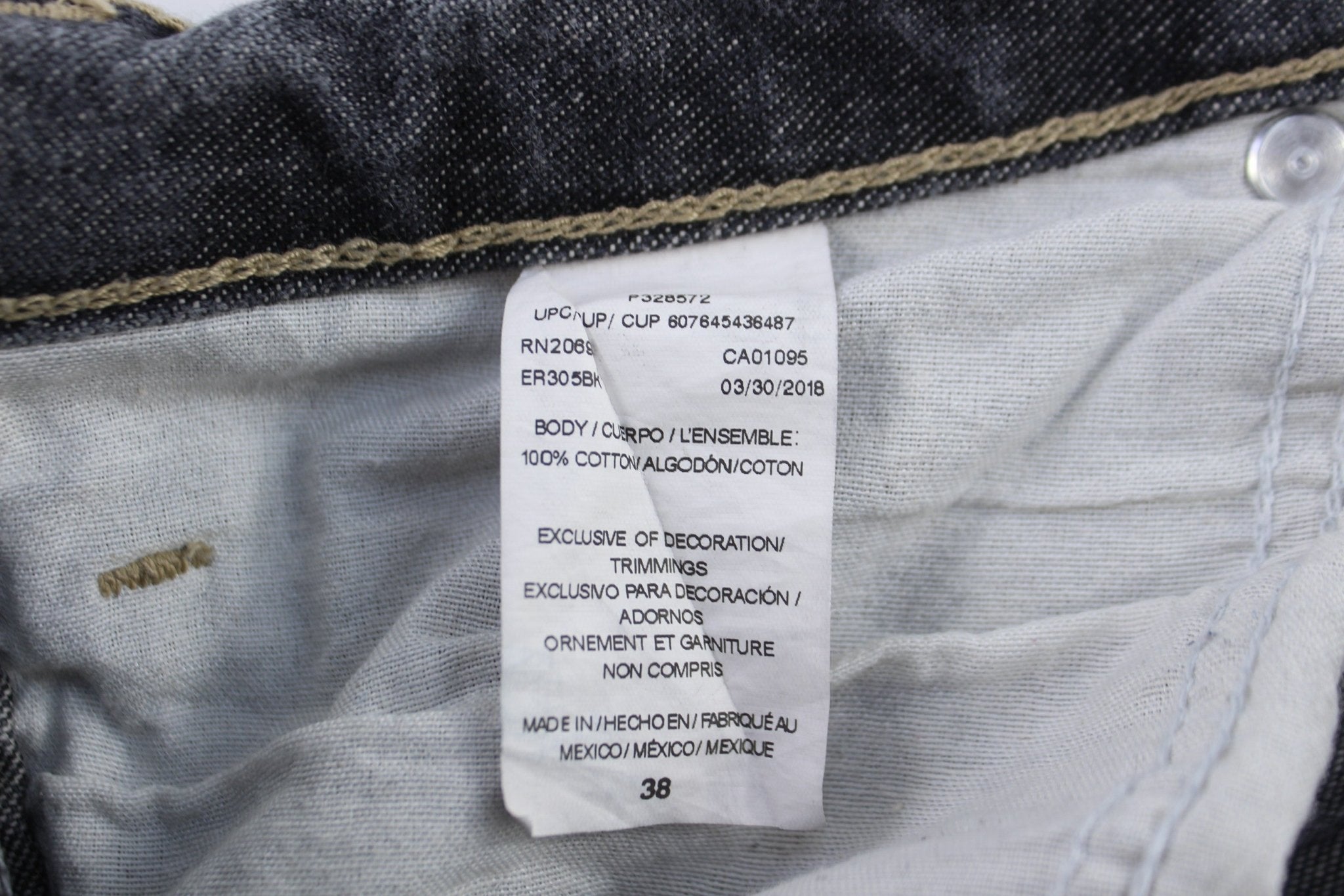 Dickie's Logo Patch Dark Wash Shorts - Pants/Shorts - Thrifted Threads