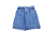 Dickie's Logo Patch Denim Carpenter Shorts - ThriftedThreads.com