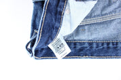 Dickie's Logo Patch Denim Carpenter Shorts - ThriftedThreads.com