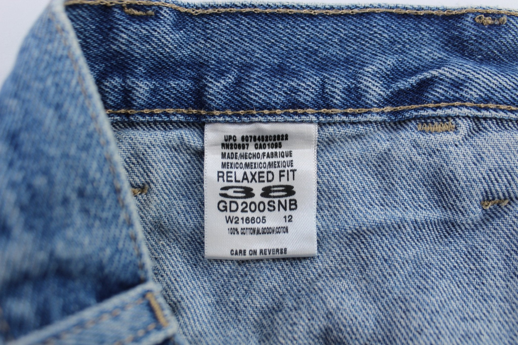 Dickie's Logo Patch Denim Carpenter Shorts - ThriftedThreads.com
