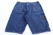 Dickie's Logo Patch Denim Carpenter Shorts - Pants/Shorts - Thrifted Threads