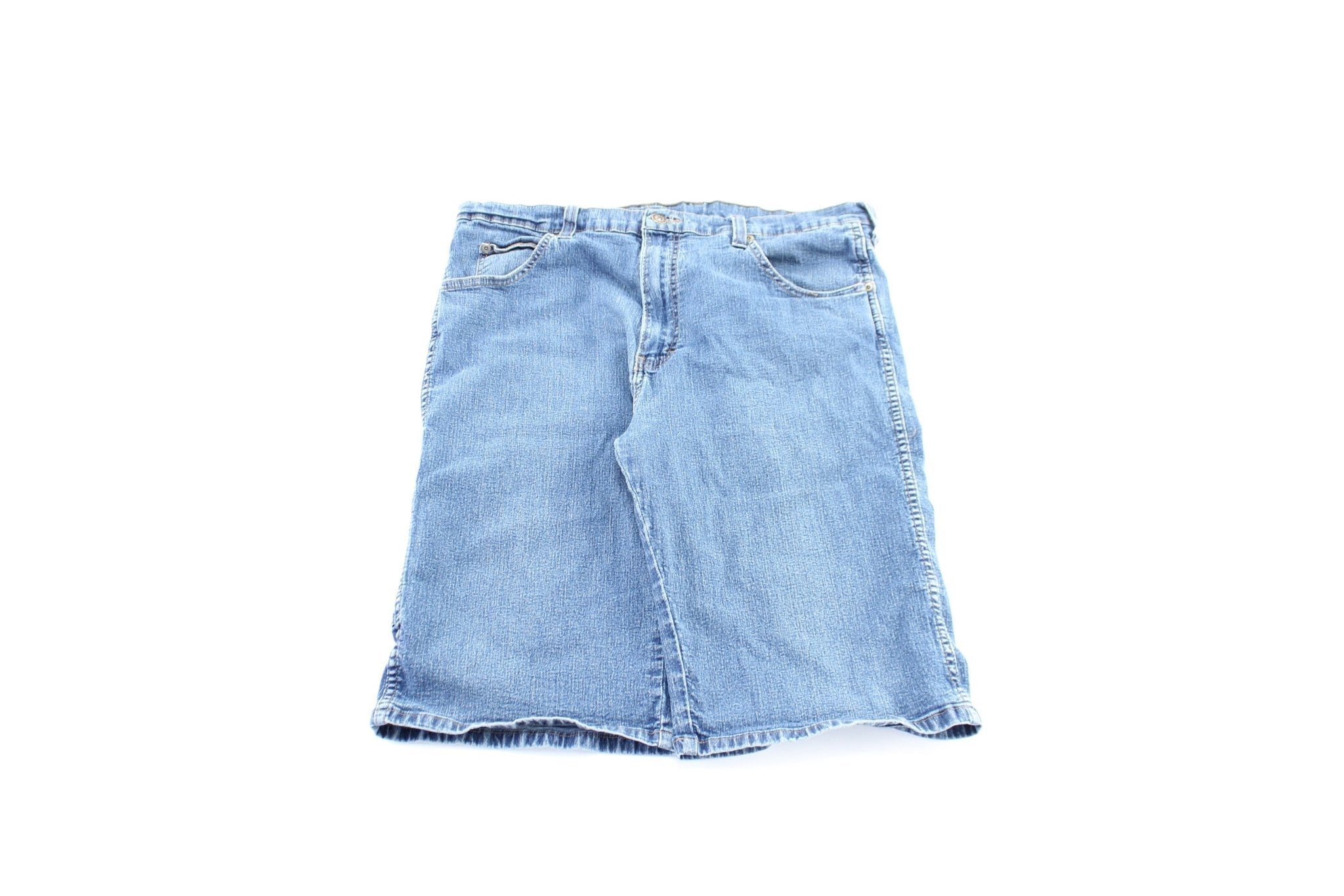 Dickie's Logo Patch Denim Shorts - Pants/Shorts - Thrifted Threads