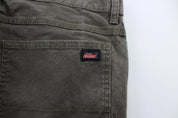 Dickie's Logo Patch Green Carpenter Pants - ThriftedThreads.com