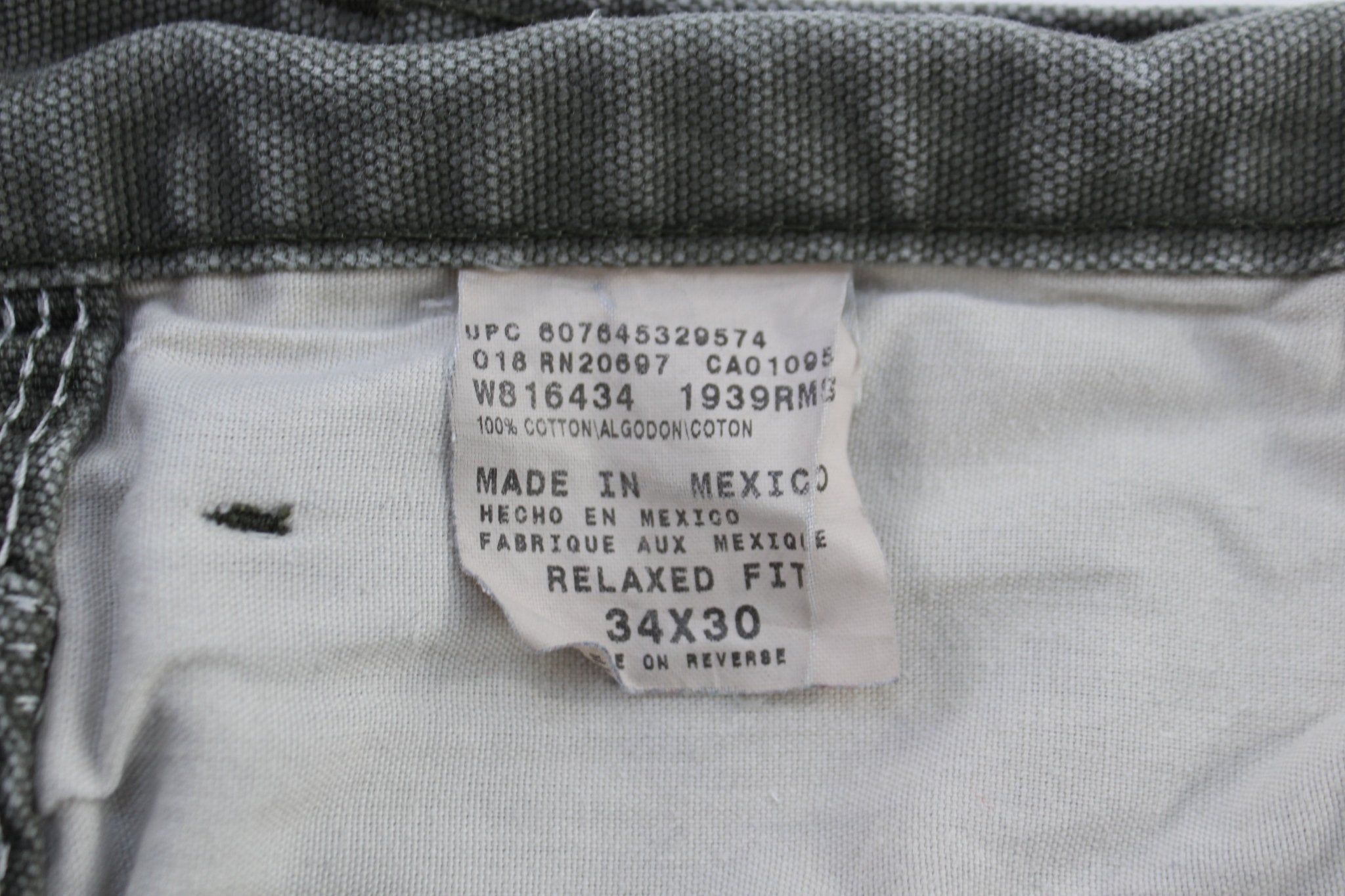 Dickies Logo Patch Green Carpenter Pants - Pants - Thrifted Threads