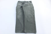 Dickies Logo Patch Green Carpenter Pants - Pants - Thrifted Threads