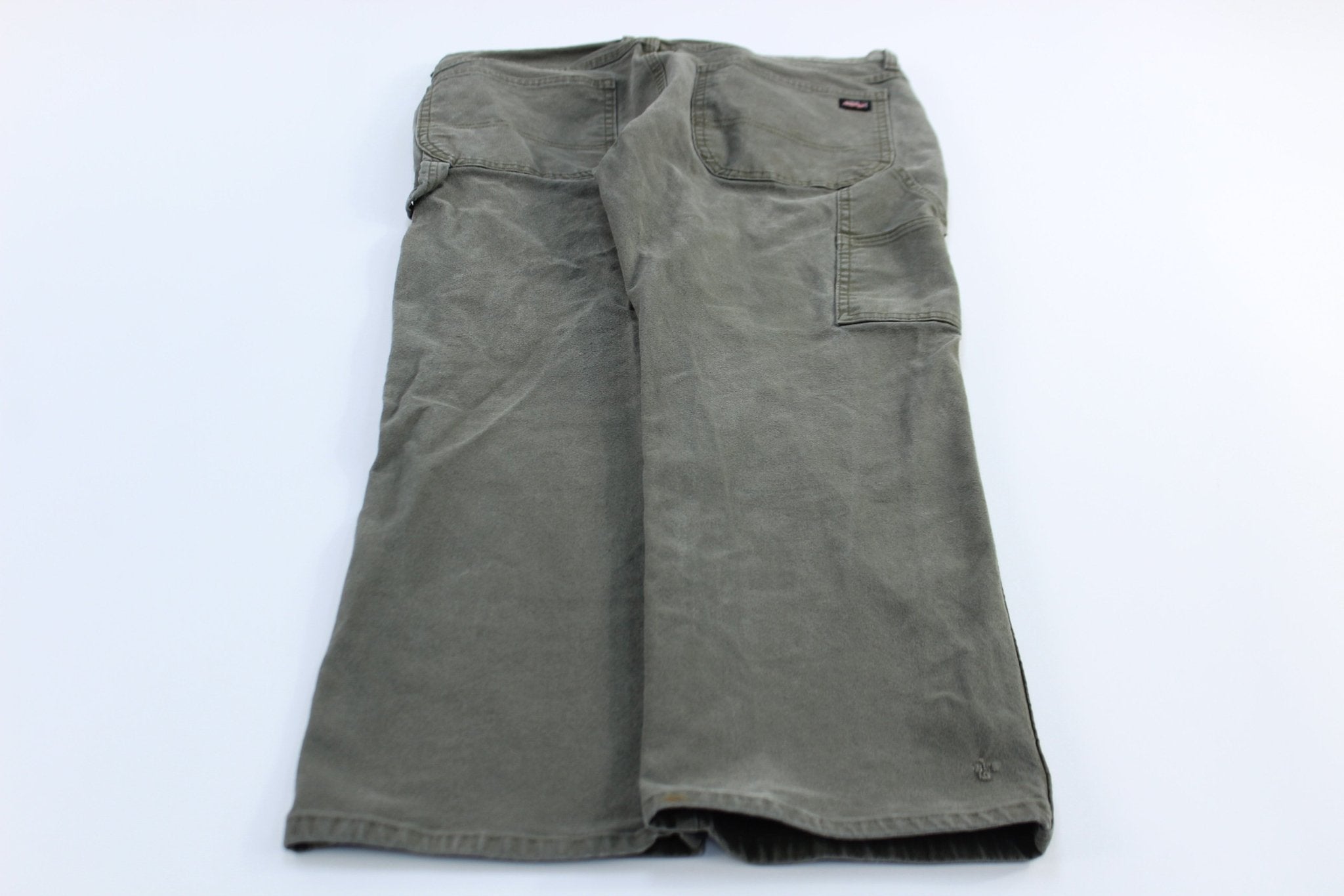 Dickie's Logo Patch Green Carpenter Pants - Pants/Shorts - Thrifted Threads