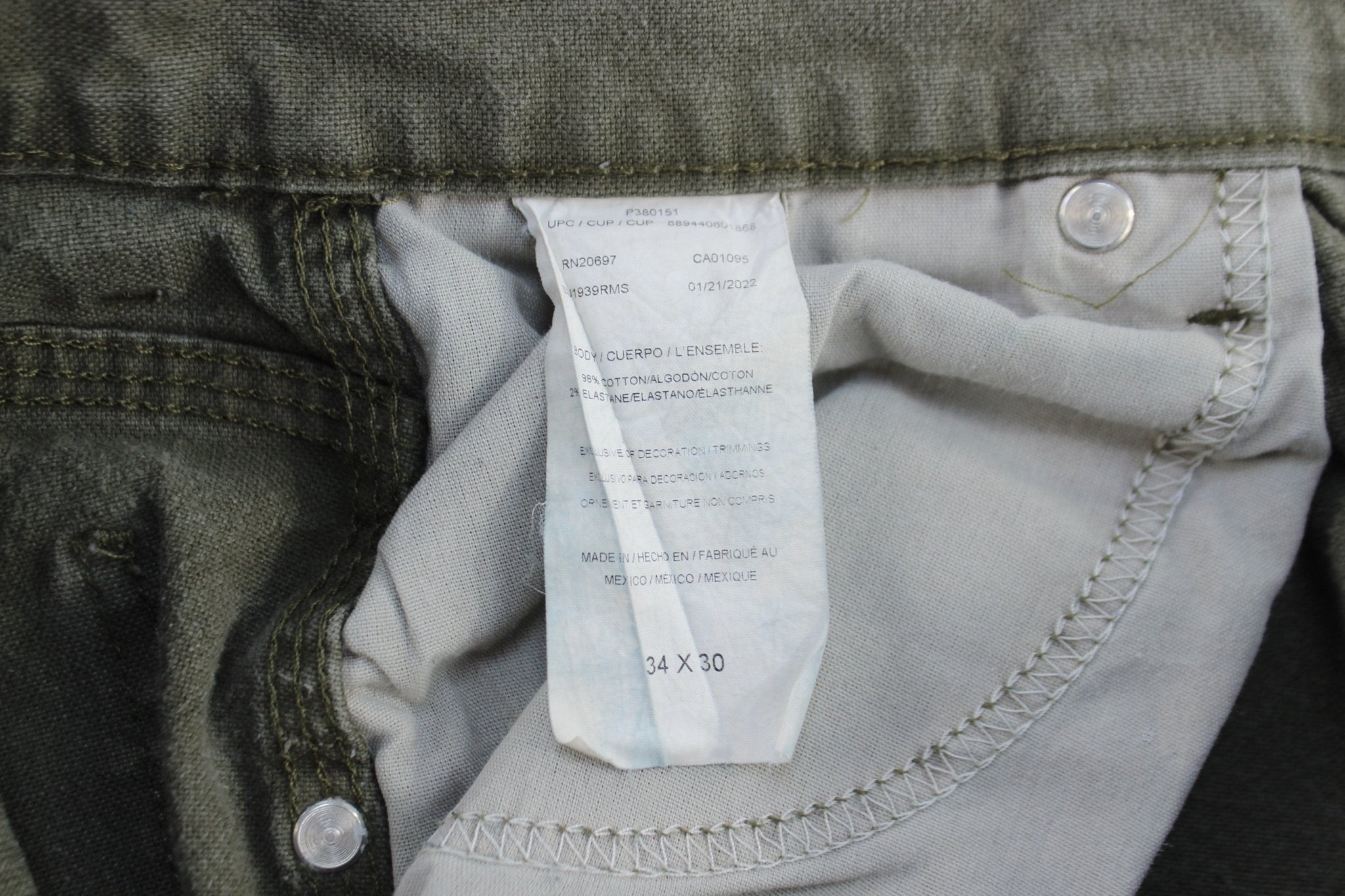 Dickie's Logo Patch Green Carpenter Pants - Pants/Shorts - Thrifted Threads