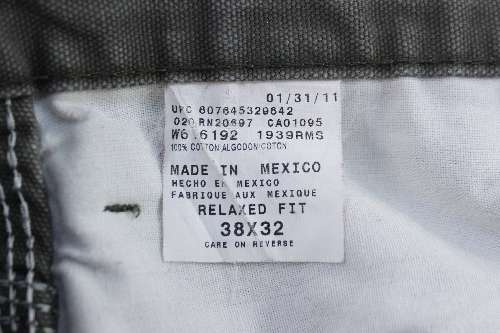 Dickie's Logo Patch Green Carpenter Pants - Pants/Shorts - Thrifted Threads