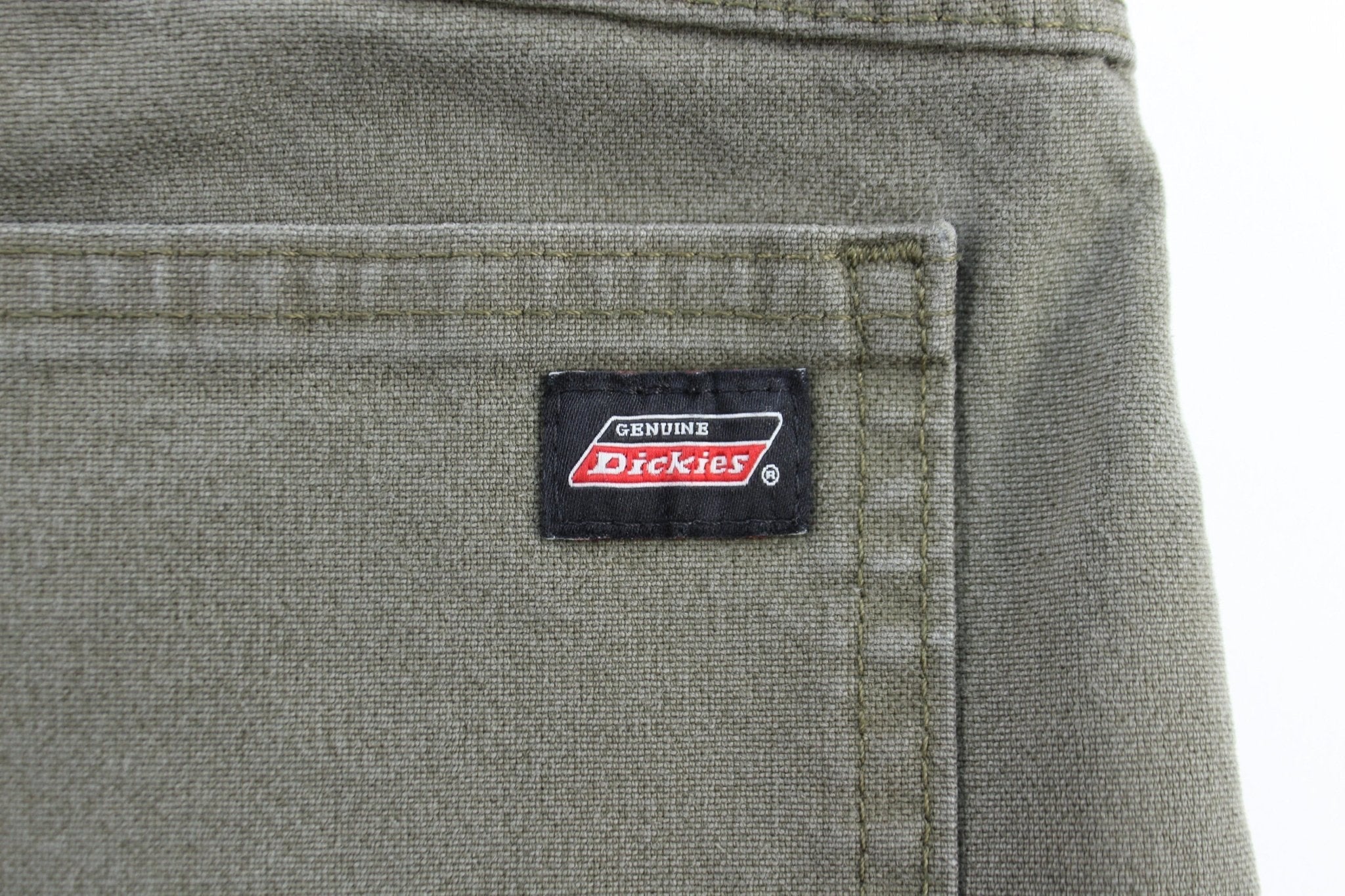 Dickie's Logo Patch Green Carpenter Pants - Pants/Shorts - Thrifted Threads
