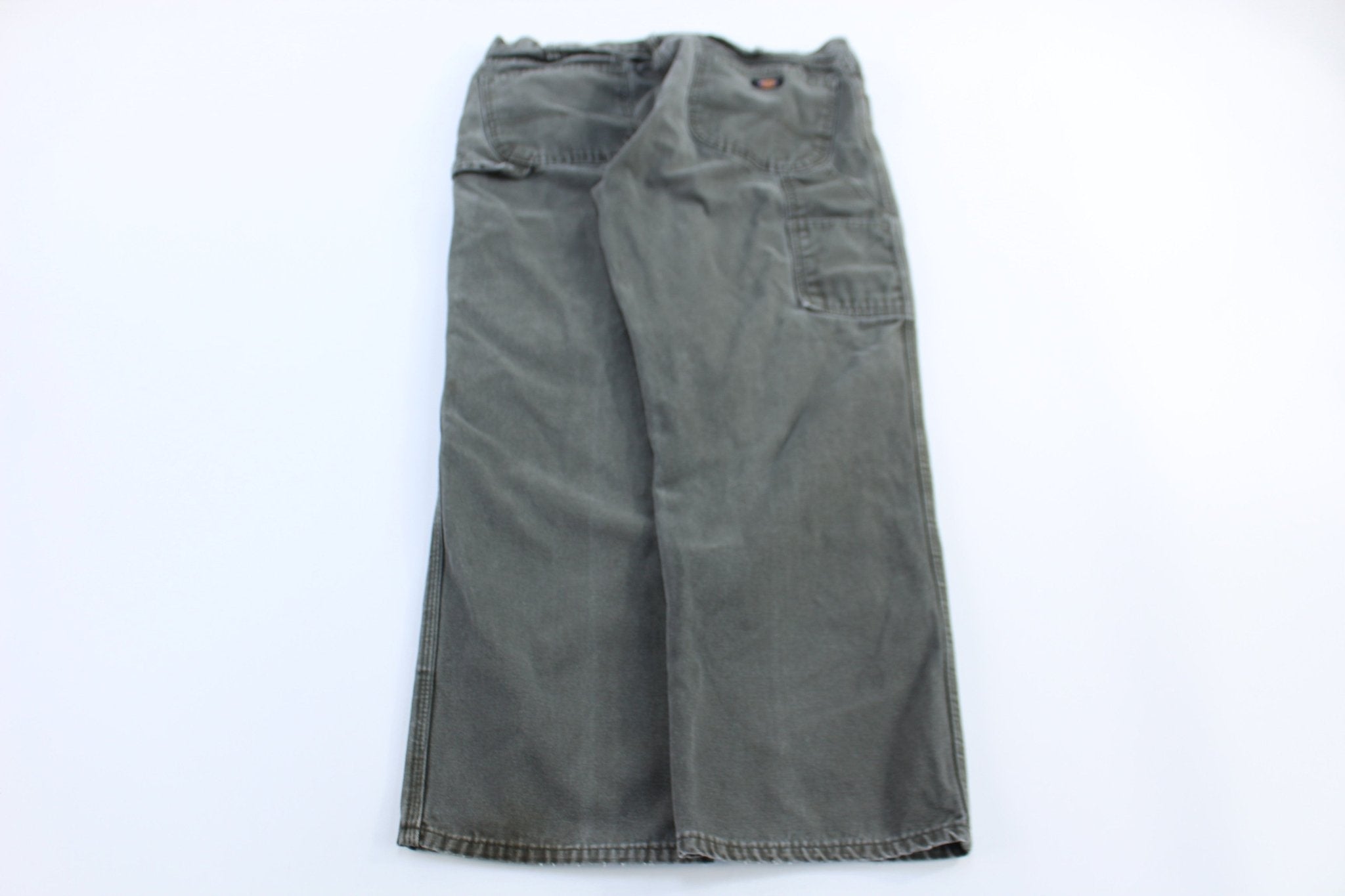 Dickie's Logo Patch Green Carpenter Pants - Pants/Shorts - Thrifted Threads