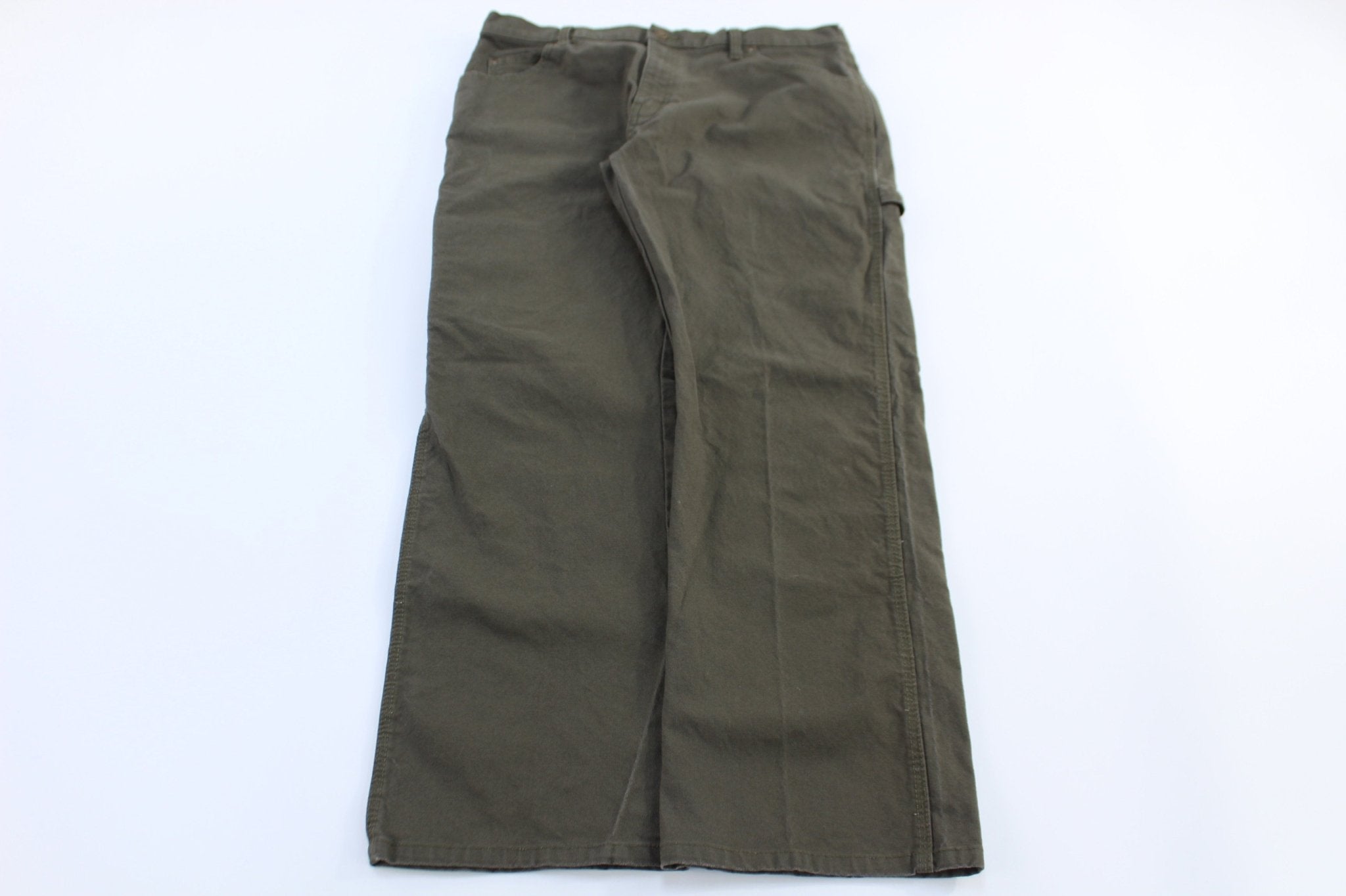 Dickie's Logo Patch Green Carpenter Pants - Pants/Shorts - Thrifted Threads