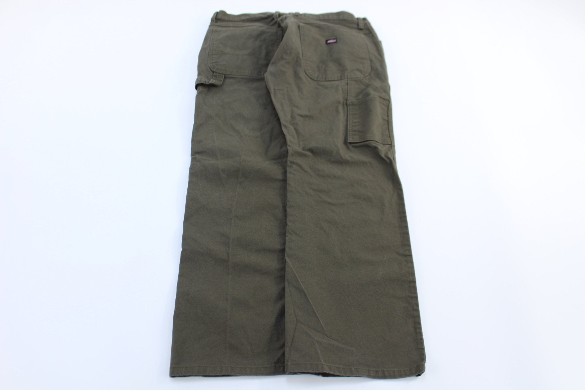 Dickie's Logo Patch Green Carpenter Pants - Pants/Shorts - Thrifted Threads