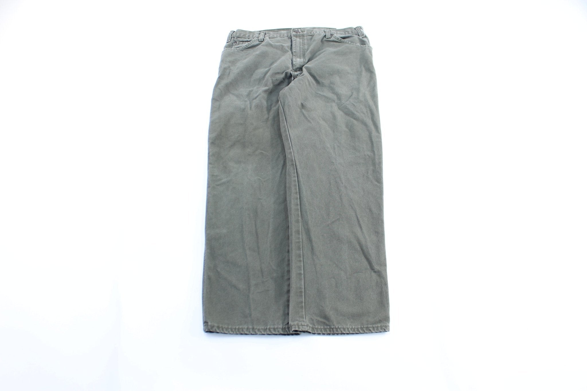 Dickie's Logo Patch Green Carpenter Pants - Pants/Shorts - Thrifted Threads