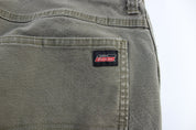 Dickie's Logo Patch Green Carpenter Pants - Pants/Shorts - Thrifted Threads