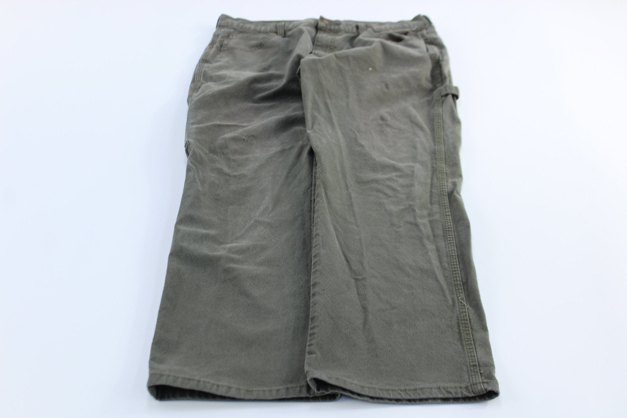 Dickie's Logo Patch Green Carpenter Pants - Pants/Shorts - Thrifted Threads