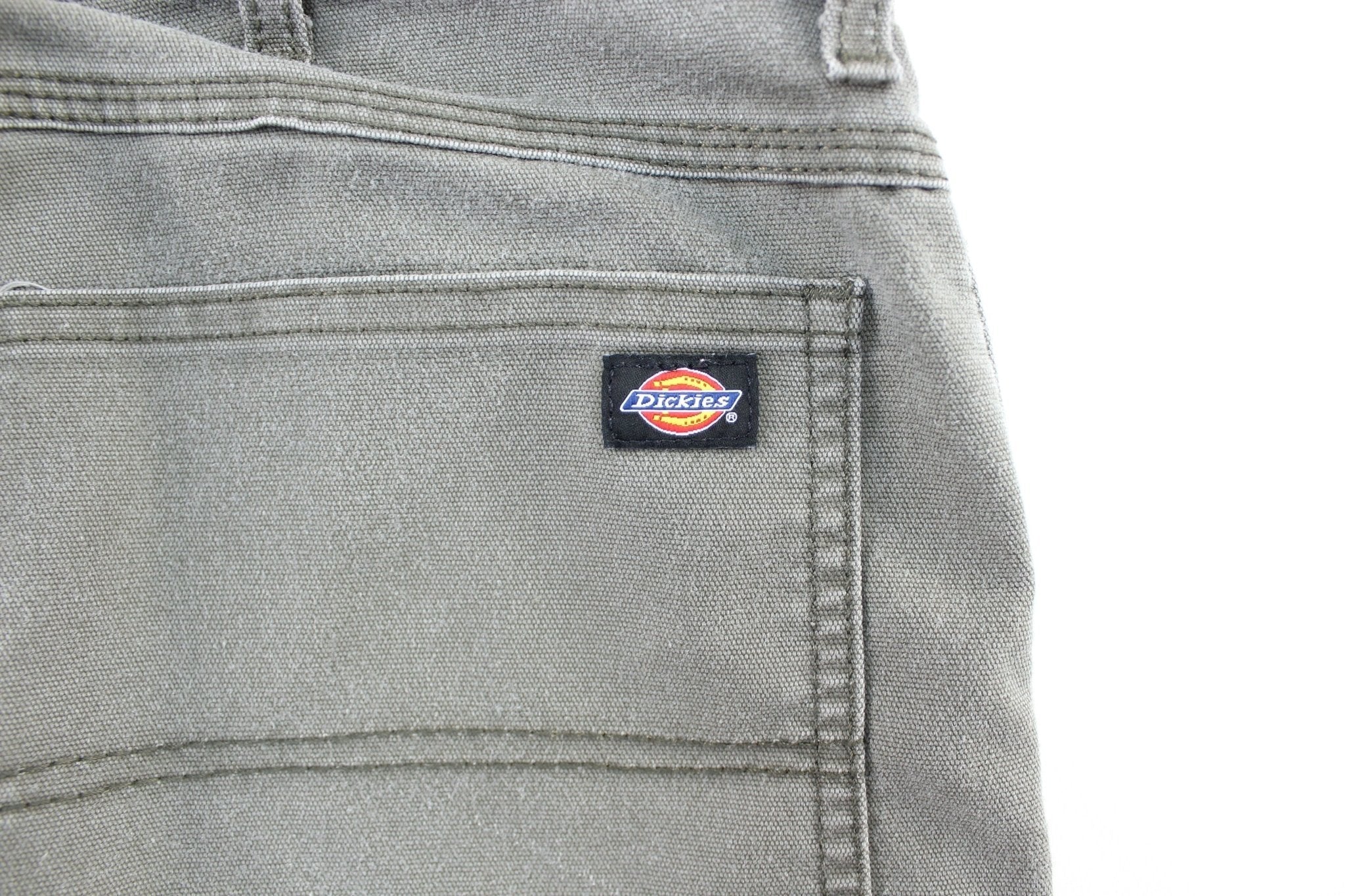 Dickie's Logo Patch Green Carpenter Pants - Pants/Shorts - Thrifted Threads