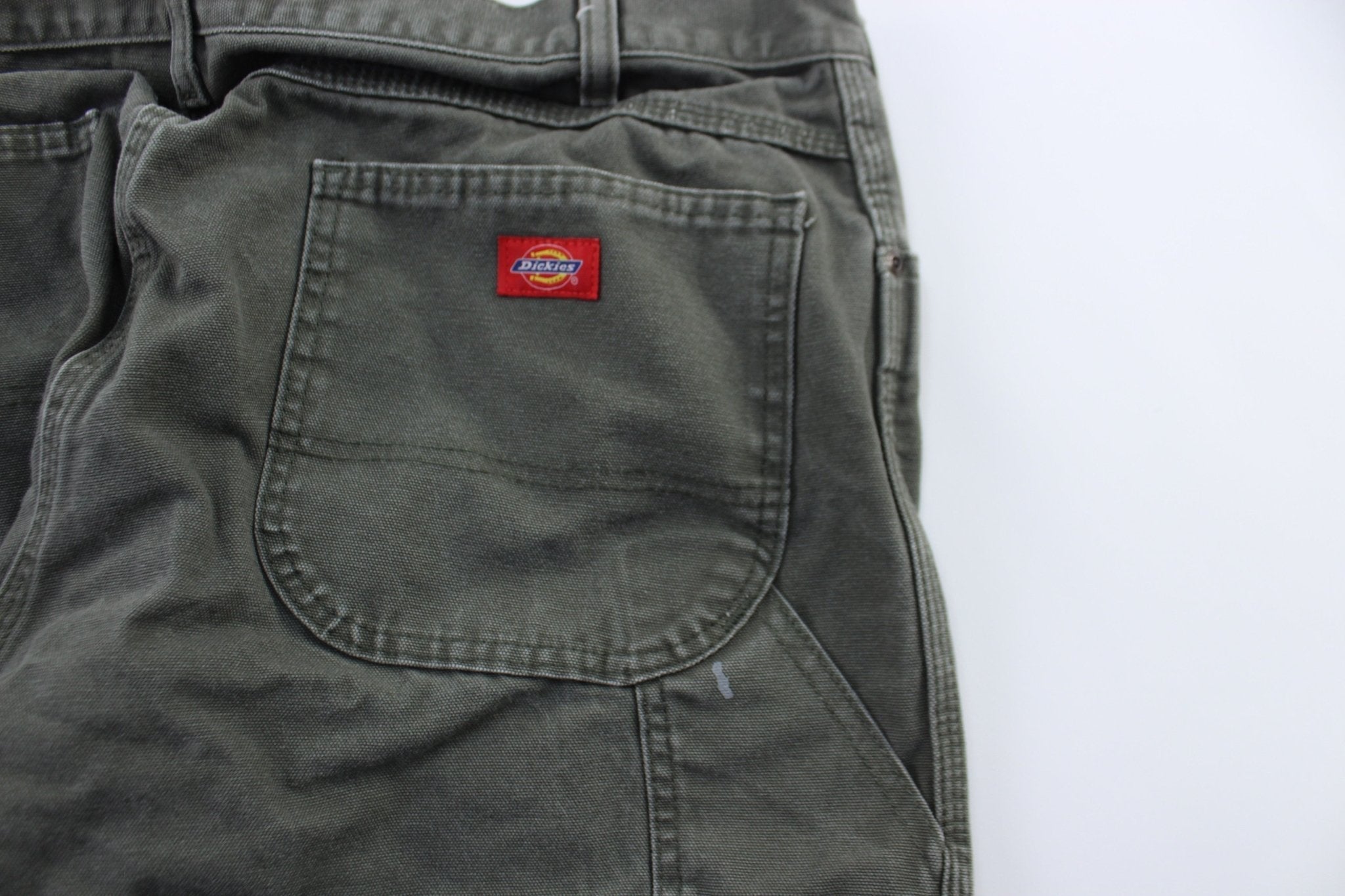 Dickie's Logo Patch Green Carpenter Pants - Pants/Shorts - Thrifted Threads