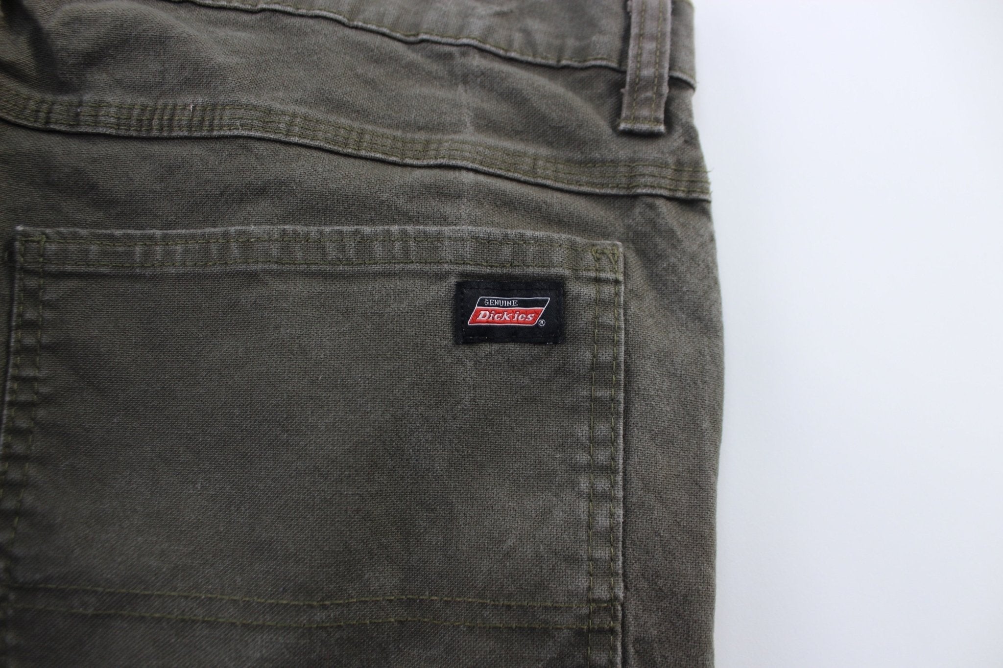 Dickie's Logo Patch Green Carpenter Pants - Pants/Shorts - Thrifted Threads