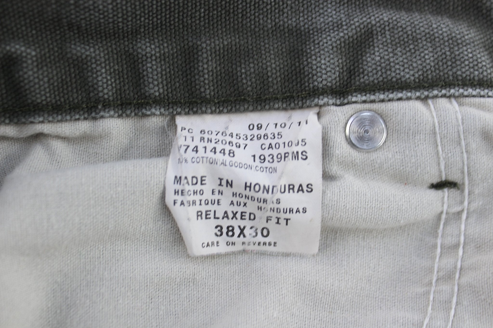 Dickie's Logo Patch Green Carpenter Pants - Pants/Shorts - Thrifted Threads