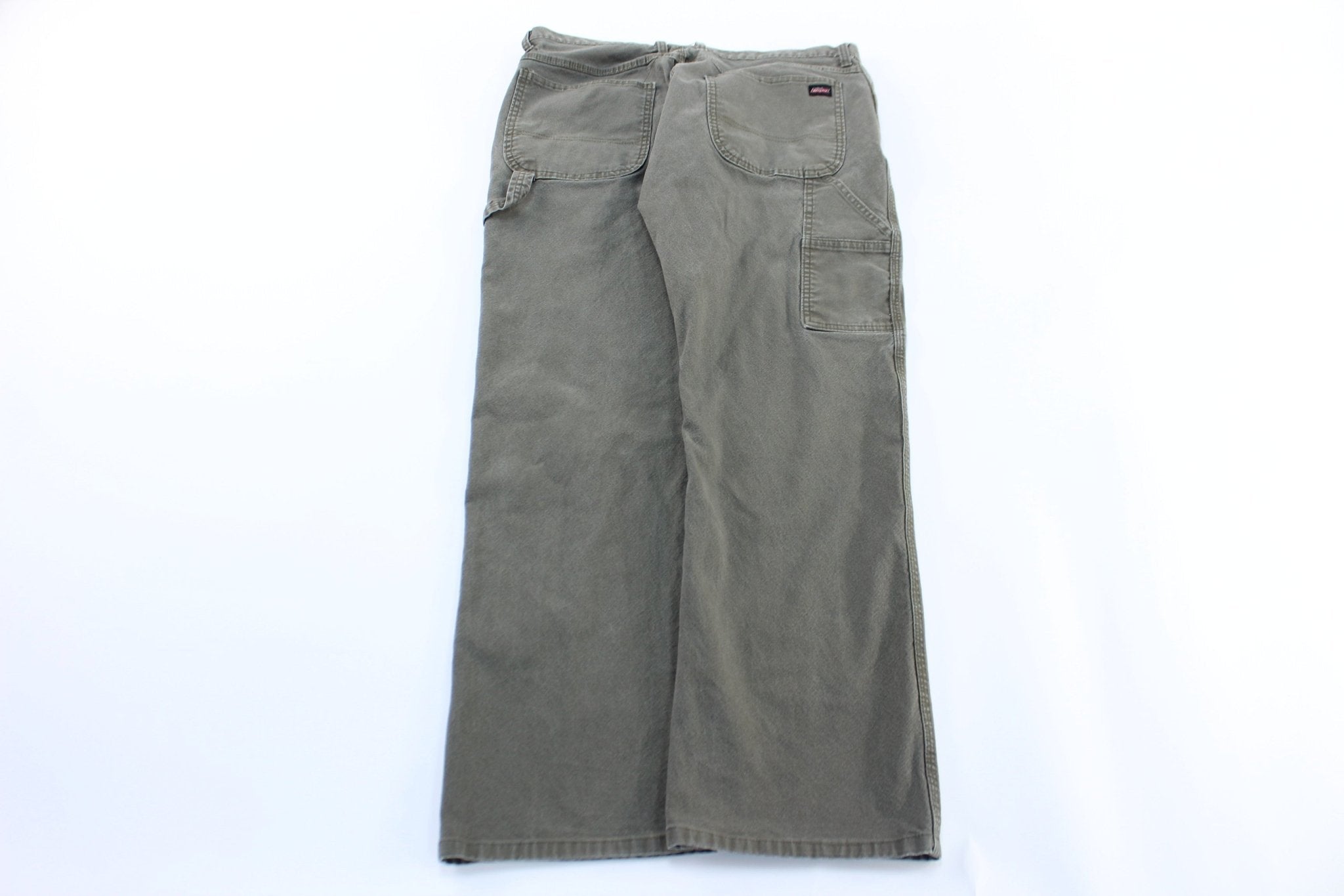 Dickie's Logo Patch Green Carpenter Pants - Pants/Shorts - Thrifted Threads