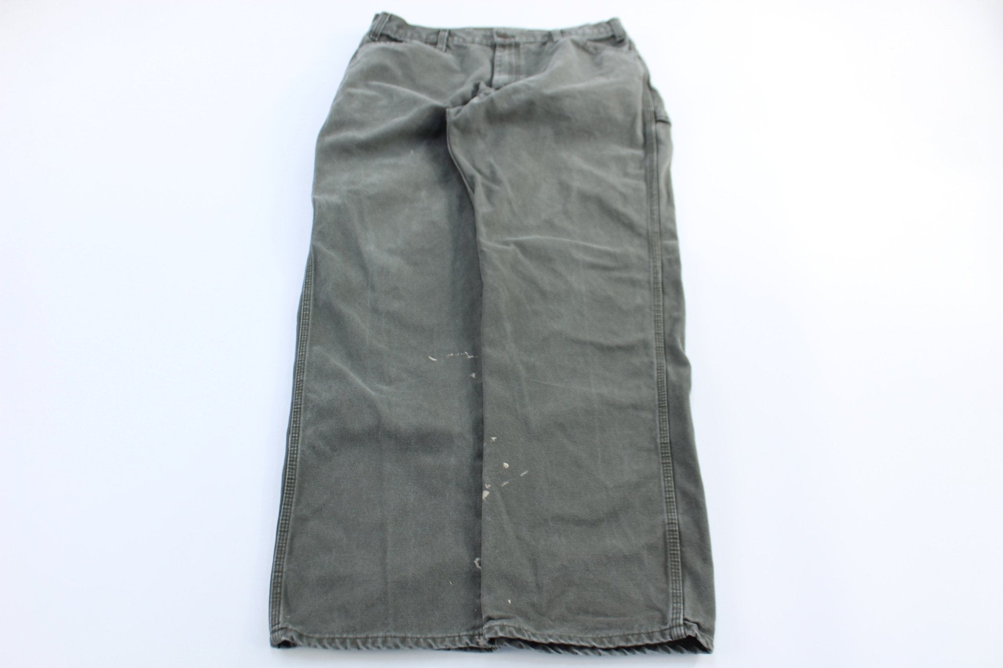 Dickies Logo Patch Green Carpenter Pants - Pants/Shorts - Thrifted Threads