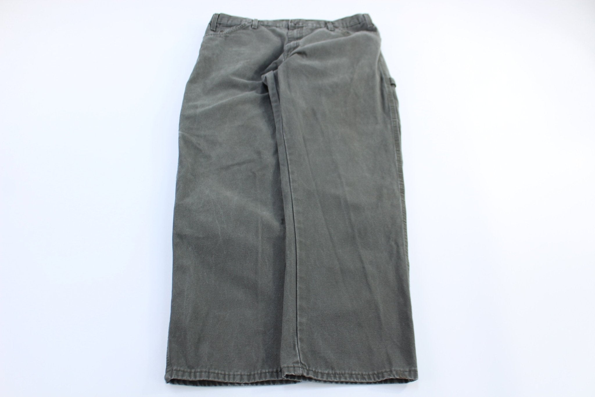 Dickie's Logo Patch Green Carpenter Pants - Pants/Shorts - Thrifted Threads