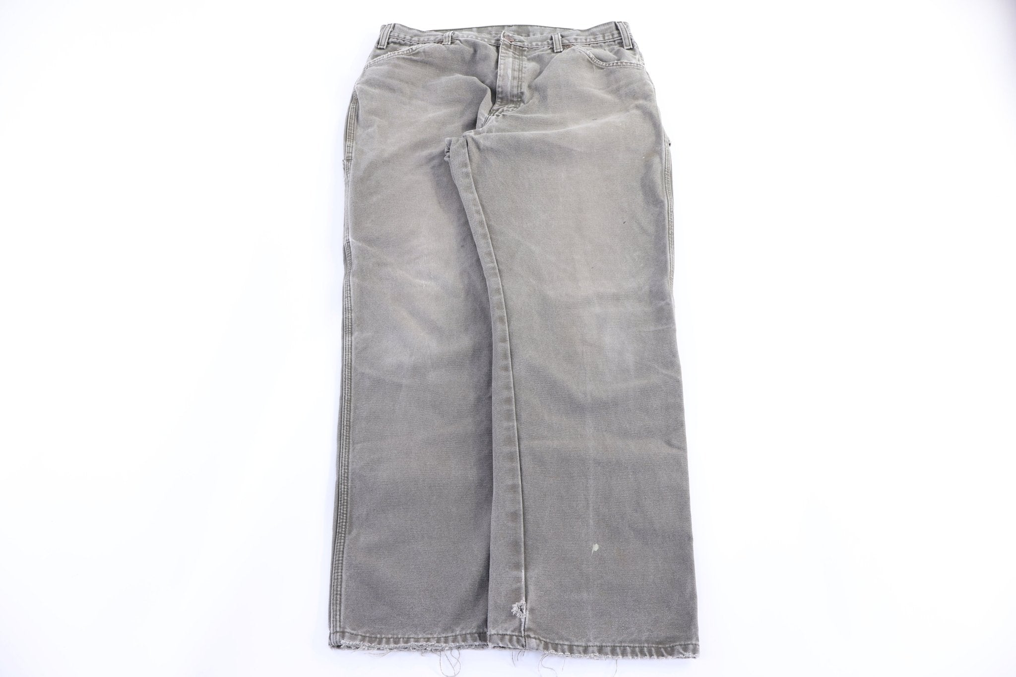 Dickies Logo Patch Green Pants - Pants - Thrifted Threads