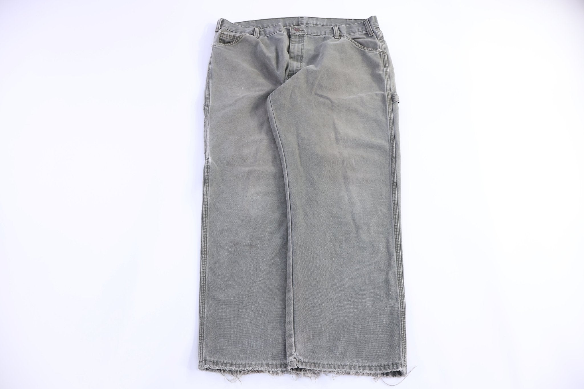 Dickies Logo Patch Green Pants - Pants - Thrifted Threads