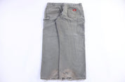 Dickies Logo Patch Green Pants - Pants - Thrifted Threads