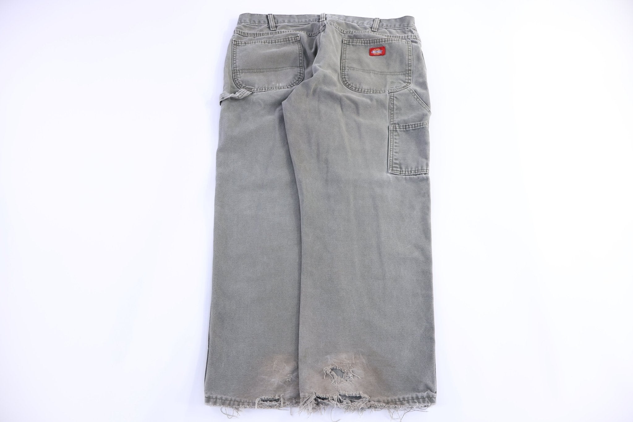 Dickies Logo Patch Green Pants - Pants - Thrifted Threads